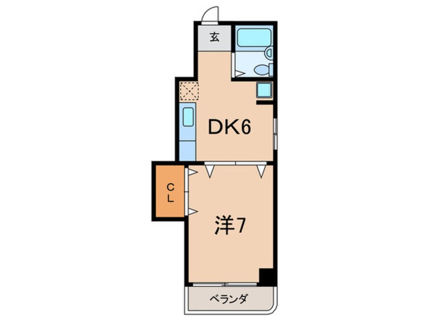 間取図 シエスタ王子公園