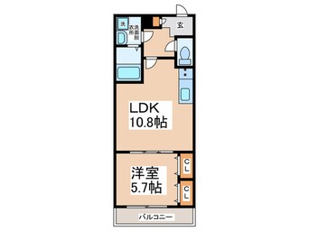 間取図 仮）ジーメゾン泉佐野新町