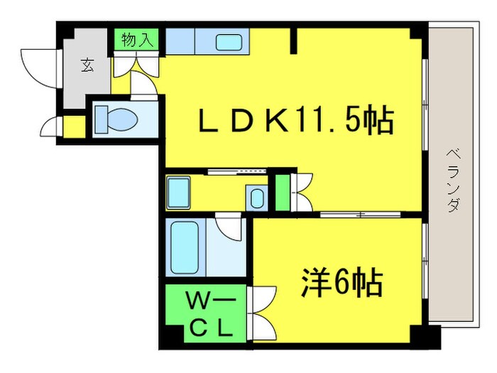 間取り図 新開ビル