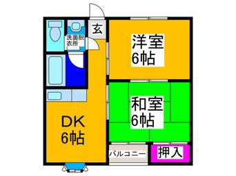 間取図 ロイヤルメゾン出戸
