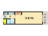 レヴｧン朝日 1Kの間取り