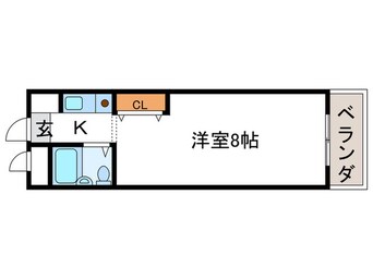 間取図 レヴｧン朝日