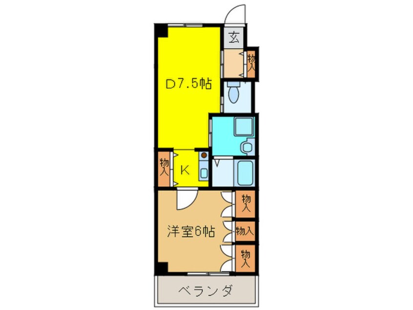 間取図 アヴィタション曽根