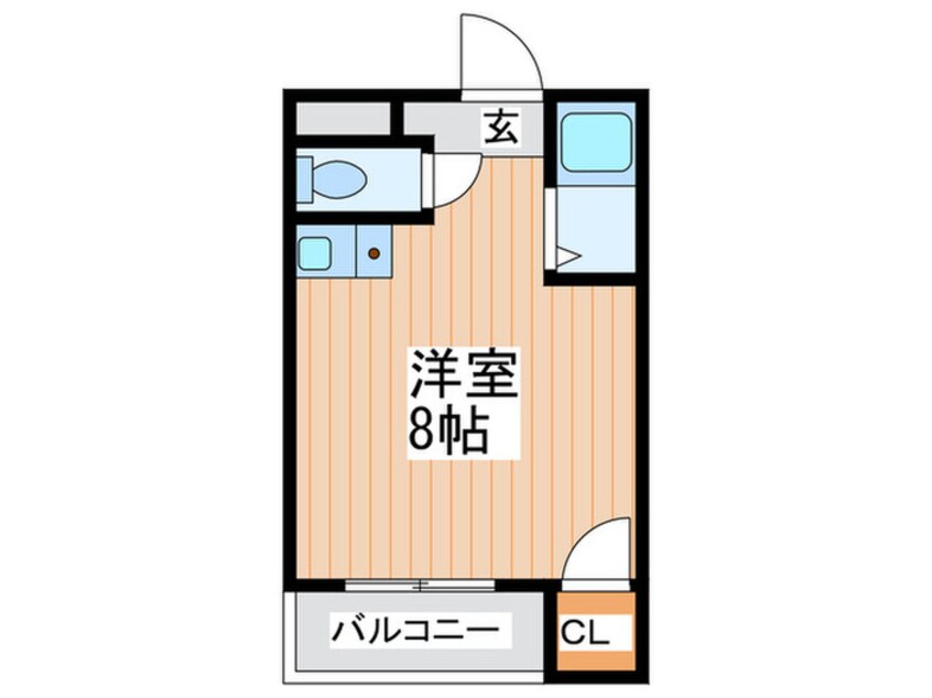 間取図 メゾンナガハマ　パ－ト１