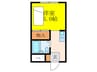 the house esaka EAST 1Rの間取り