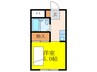 the house esaka EAST 1Rの間取り