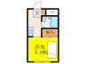 the house esaka EAST 1Rの間取り