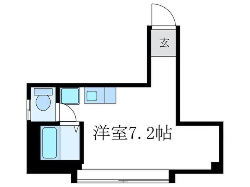 間取図 ルアナ京都下鴨