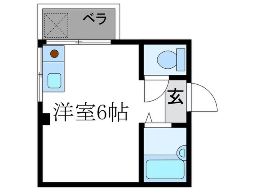 間取図 ルアナ京都下鴨