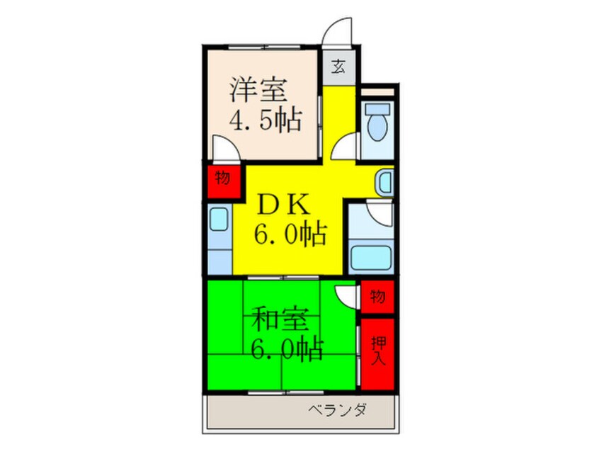 間取図 マンションかなめ