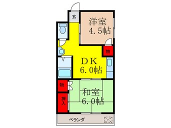 間取図 マンションかなめ