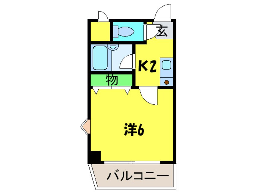 間取図 ＫＳハイム２