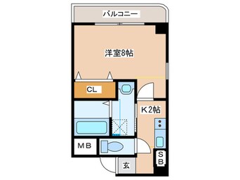 間取図 ルミエール弁天