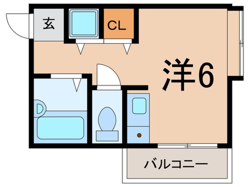 間取図 ユニティレイナ