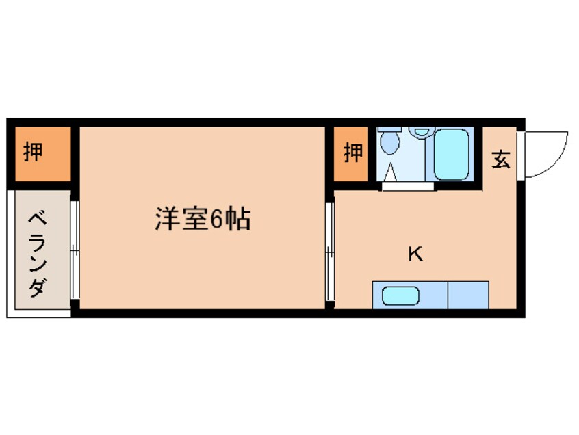 間取図 柳原第一パールマンション