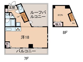 間取図 アパ北町