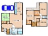 千本北1丁目戸建て 4LDKの間取り