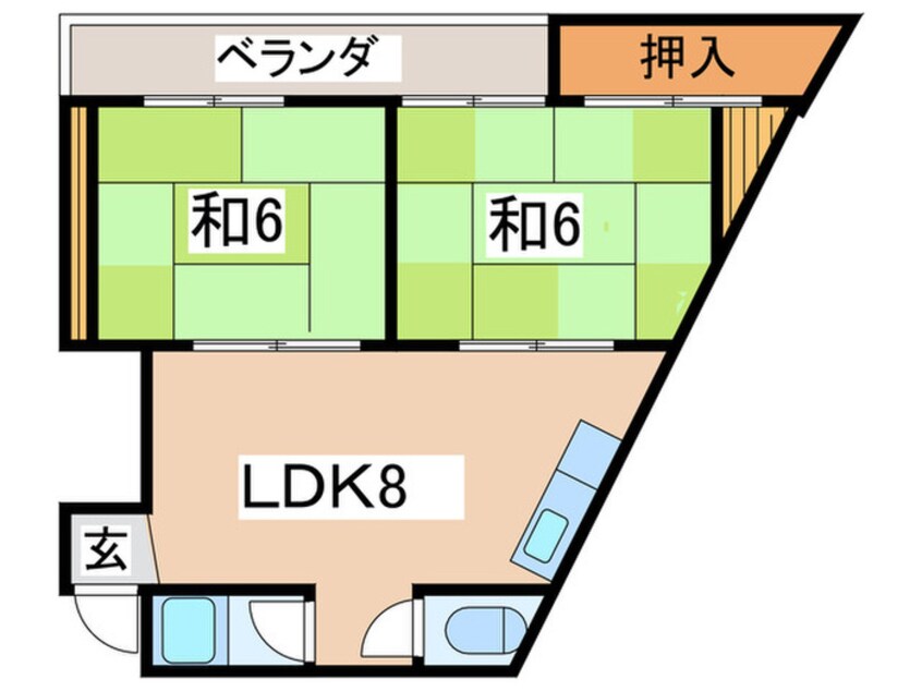 間取図 昭和ビル