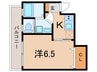 Queens　Court 1Kの間取り