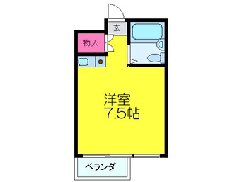 間取図 延山ﾏﾝｼｮﾝ