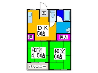 間取図 啓伸ハイツ