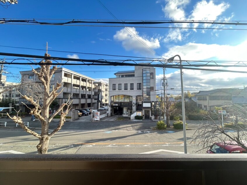 室内からの展望 わかばハイツ