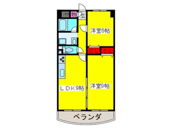 間取図 インフィルドハイツ