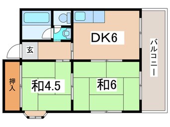 間取図 昭和フラッツ