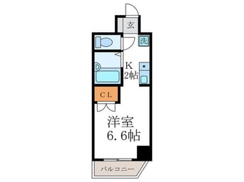 間取図 グランディール北白川