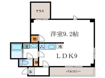 間取図 ルミエール出町柳(210)