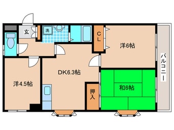 間取図 ｍａｋｅ第８マンション