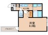 ＡＬＥＧＲＩＡ津久野Ｎｏｒｔｈ 1Kの間取り