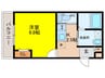 ＡＬＥＧＲＩＡ津久野Ｎｏｒｔｈ 1Kの間取り