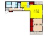 グランデ２８ 1LDKの間取り