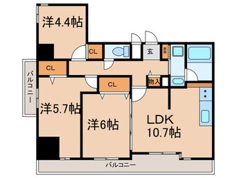 間取図 ﾌｧﾐｰﾙ松原ｽﾃｰｼｮﾝｺｰﾄ(901)