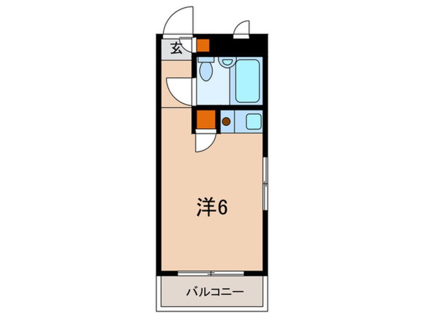 間取図 モナ－ク西明石