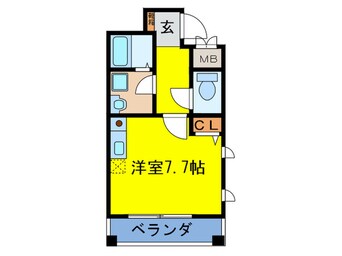 間取図 グレ－ス東山