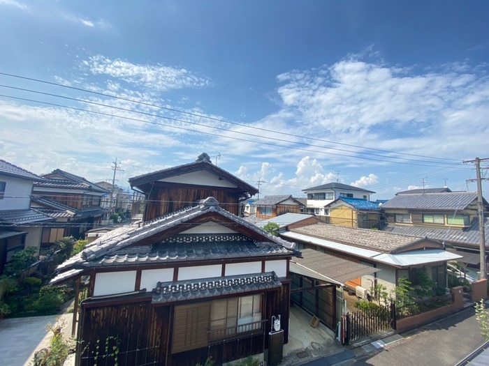 室内からの展望 上笠3丁目貸家