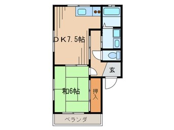 間取図 吉田ハイツ