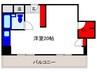 ボヌ－ル豊中（３１０） 1Rの間取り