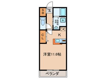 間取図 アメニティ東住吉