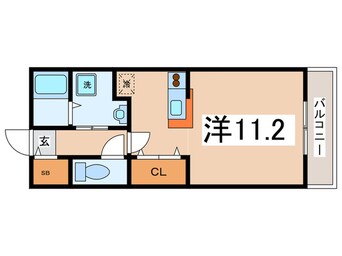 間取図 アメニティ東住吉