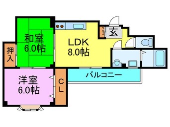 間取図 ヴェールアッシュⅠ