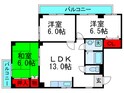 ヴェールアッシュⅠの間取図