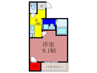 間取図 フジパレス新石切