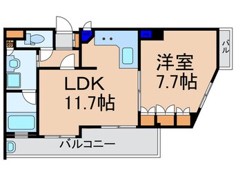 間取図 ベラジオ京都清水（７０３）