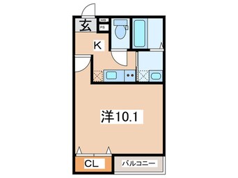 間取図 フジパレス長居西Ⅱ番館