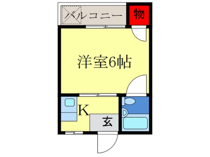 間取図 ノ－ブル伏見Ａ