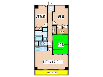 間取図 ヴィオレット宝塚