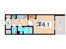 仮）エスリード大阪平野プライム 1Kの間取り